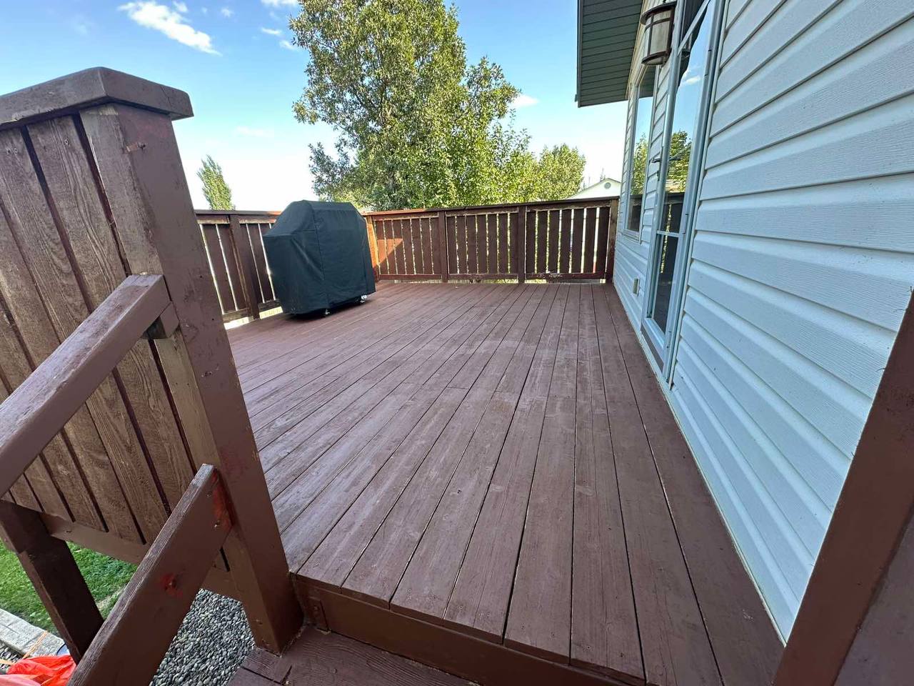 After Deck Repair & Staining