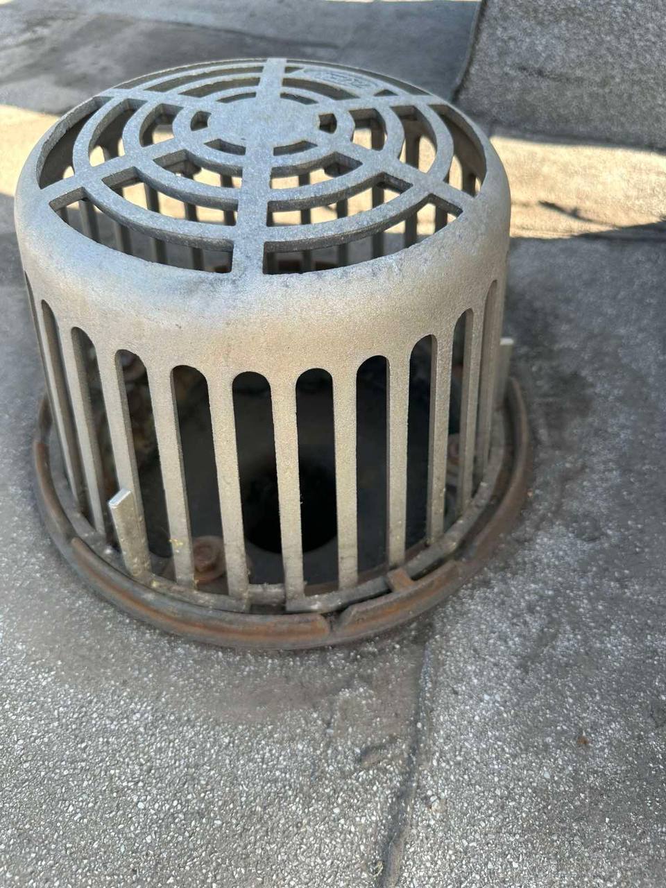 After Roof Drain Repair